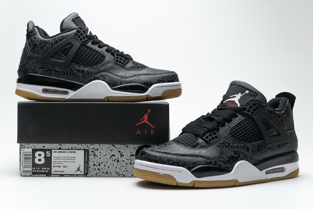 Air Jordan 4 Retro “Black Laser” CI1184-001