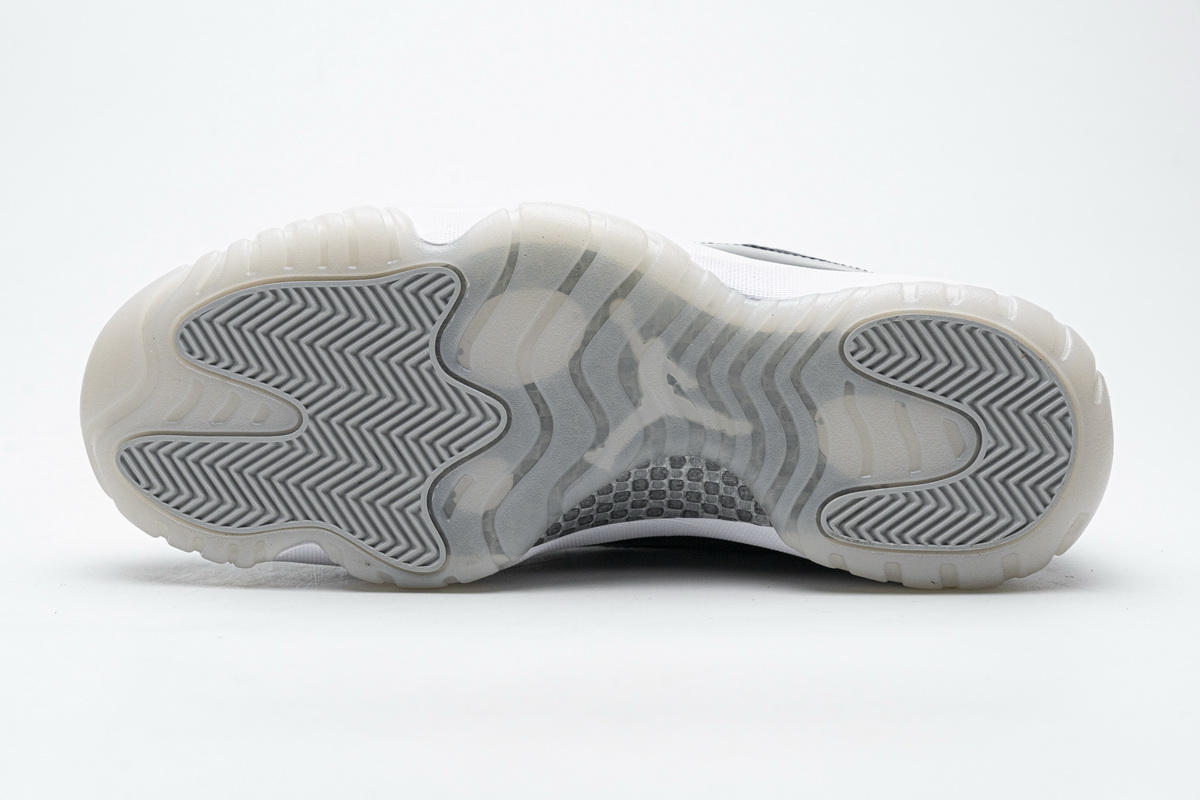 Air Jordan 11 25th Anniversary Black Silver Eyelets CT8012-011