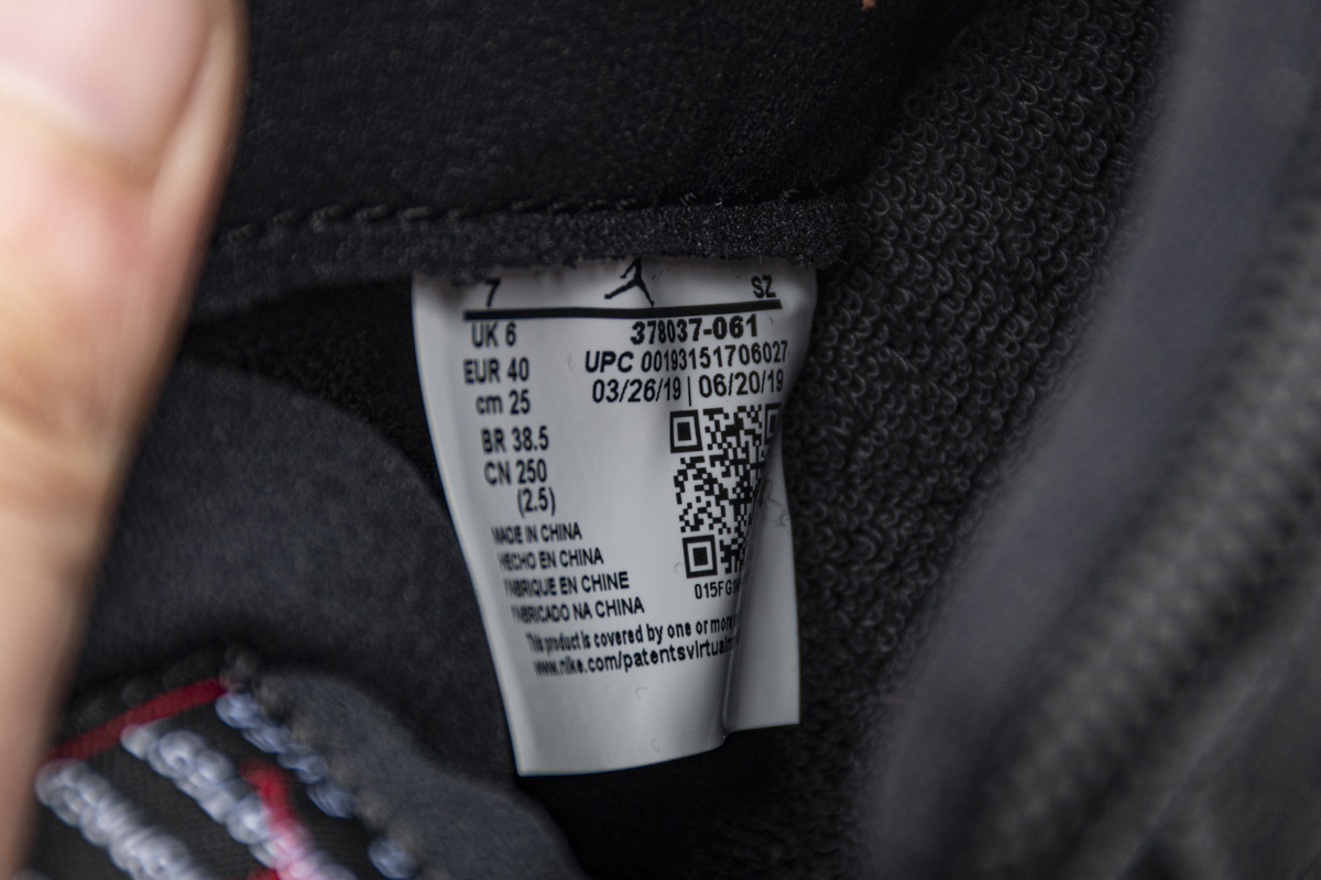 XP Air Jordan 11 Retro “Bred 2019” 378037-061