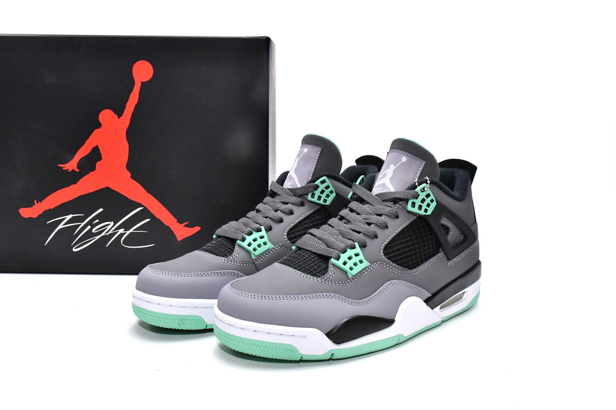 Air Jordan 4 Retro Green Glow  308497-033