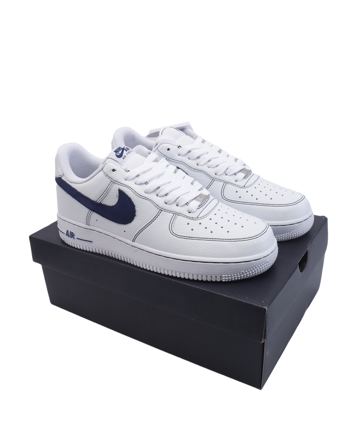 Nike Air Force 1 Low '07 LV8 White Deep Royal Blue HO2037-100
