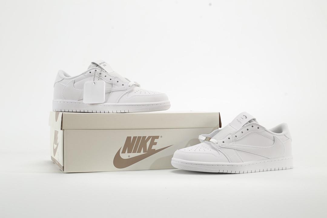 Travis Scott x Air Jordan 1 Low White Party  TD1226-111