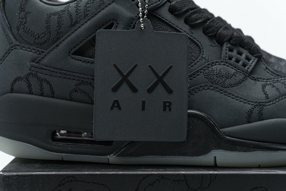 Air Jordan 4 Retro KAWS Black 930155-001