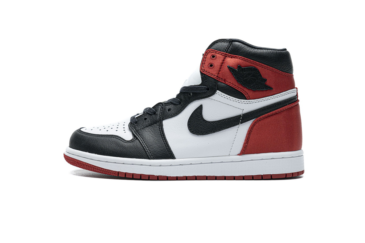 PK GOD  Air Jordan 1 Retro High Satin 'Black Toe'   CD0461-016
