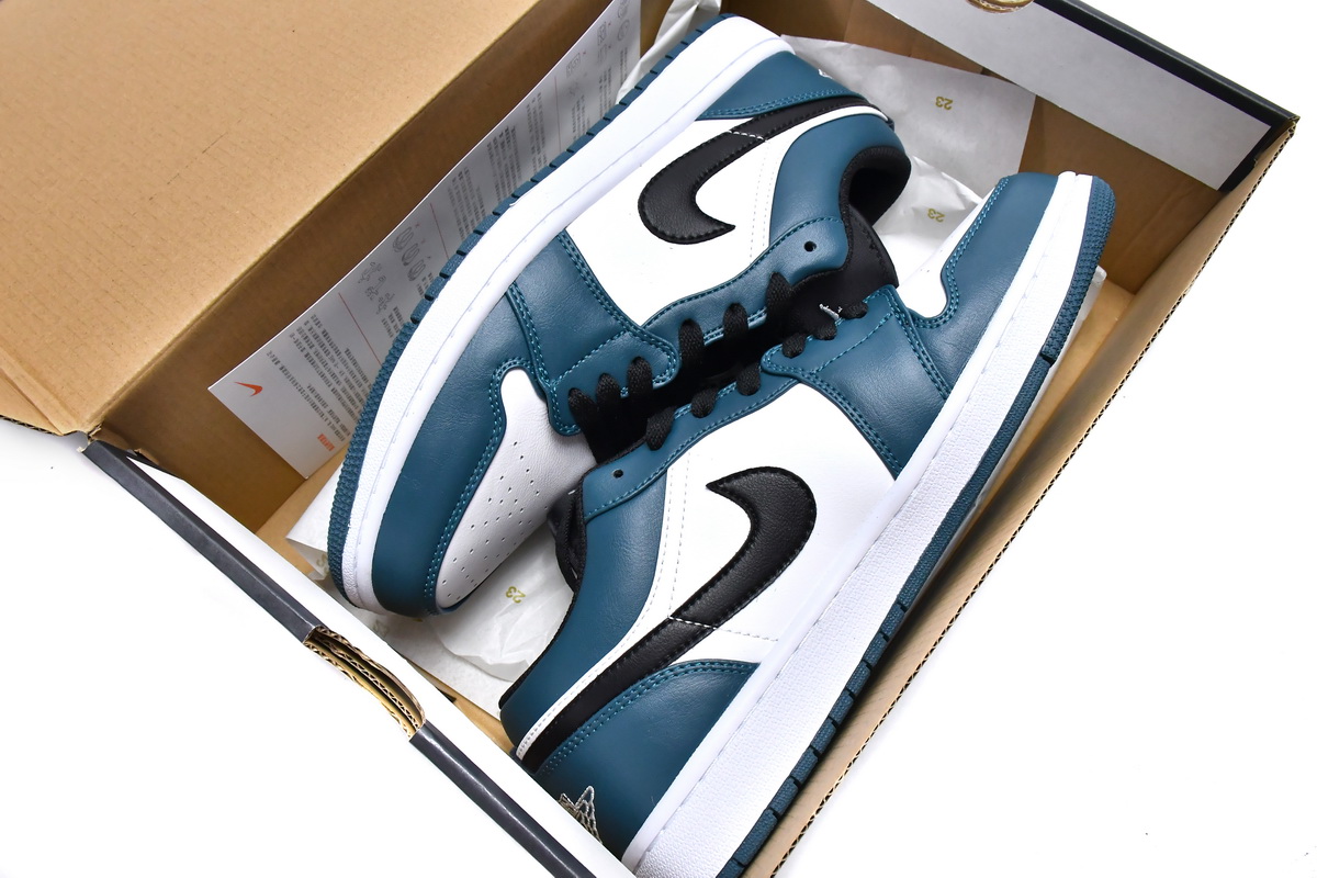 Air Jordan 1 Low Dark Teal 553558-411