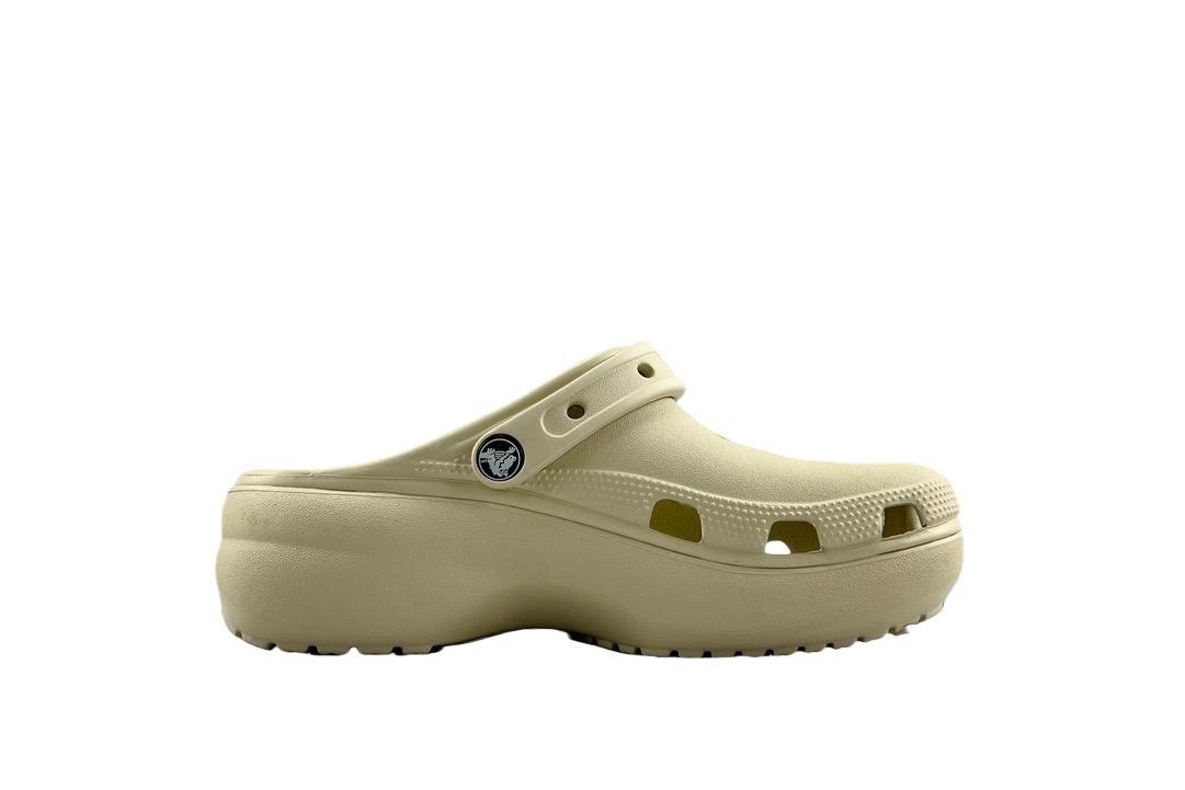 Crocs Classic Platform Clog Bone 206750-2Y2