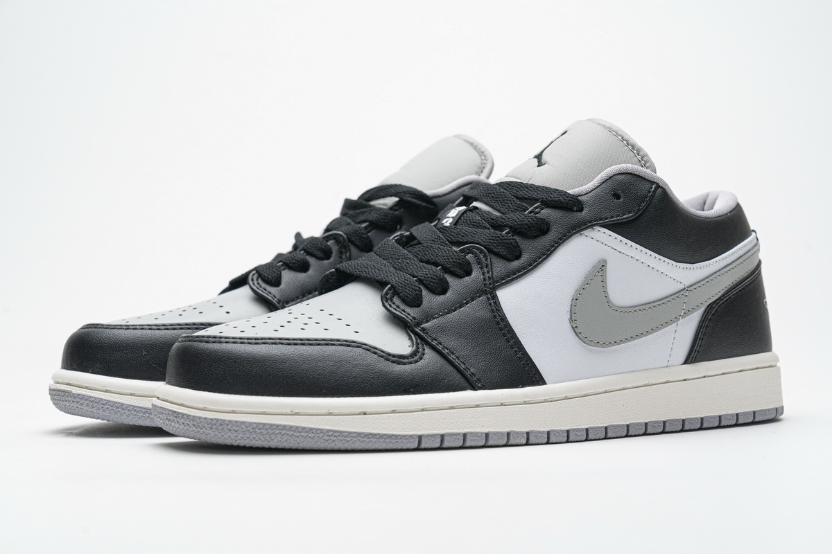 Air Jordan 1 Low Light Smoke Grey   553558-039