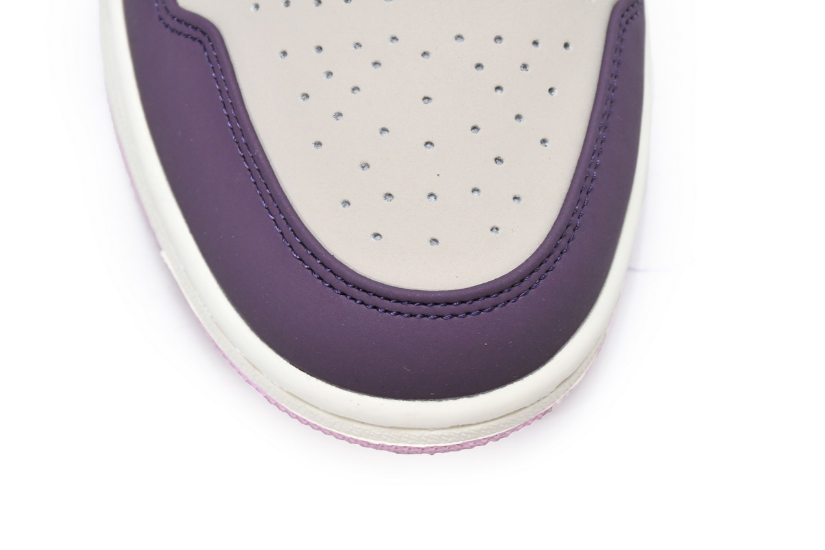 Air Jordan 1 Mid GS Pro Purple 555112-500