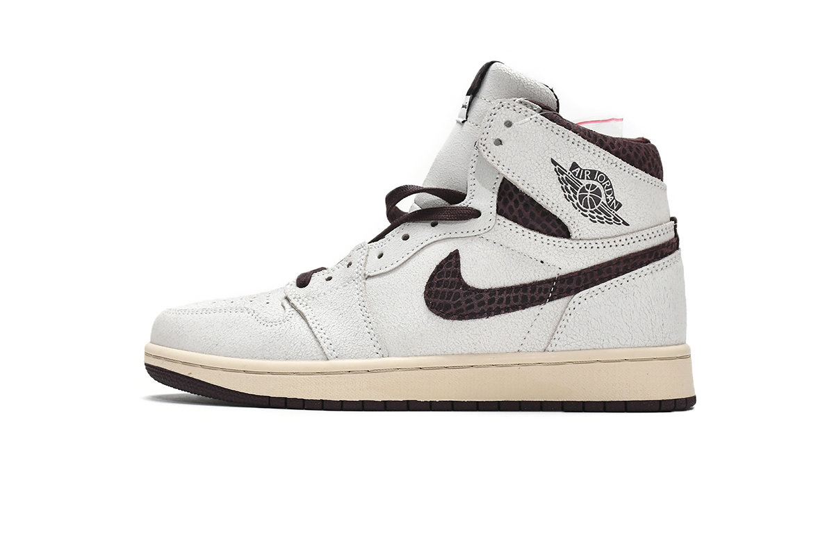 Air Jordan 1 High OG Sail and Burgundy Crush  DO7097-100