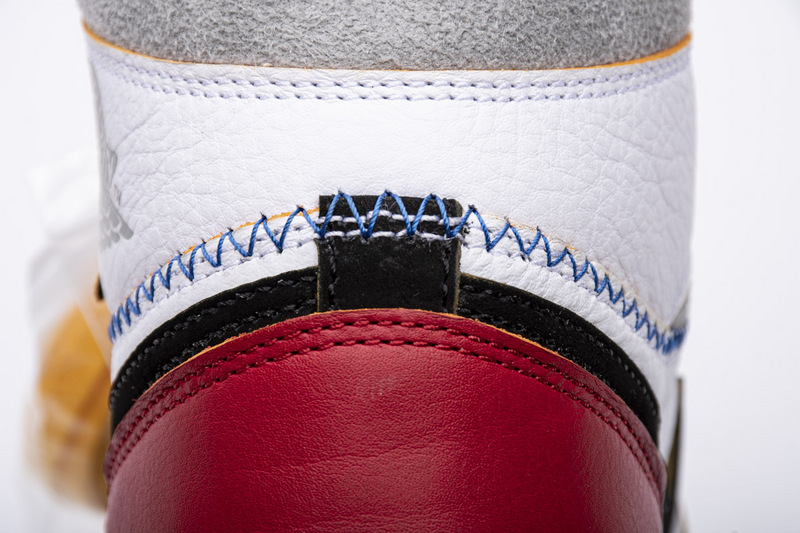 Union X Air Jordan 1 OG Hi Retro“Black Toe” BV1300-106
