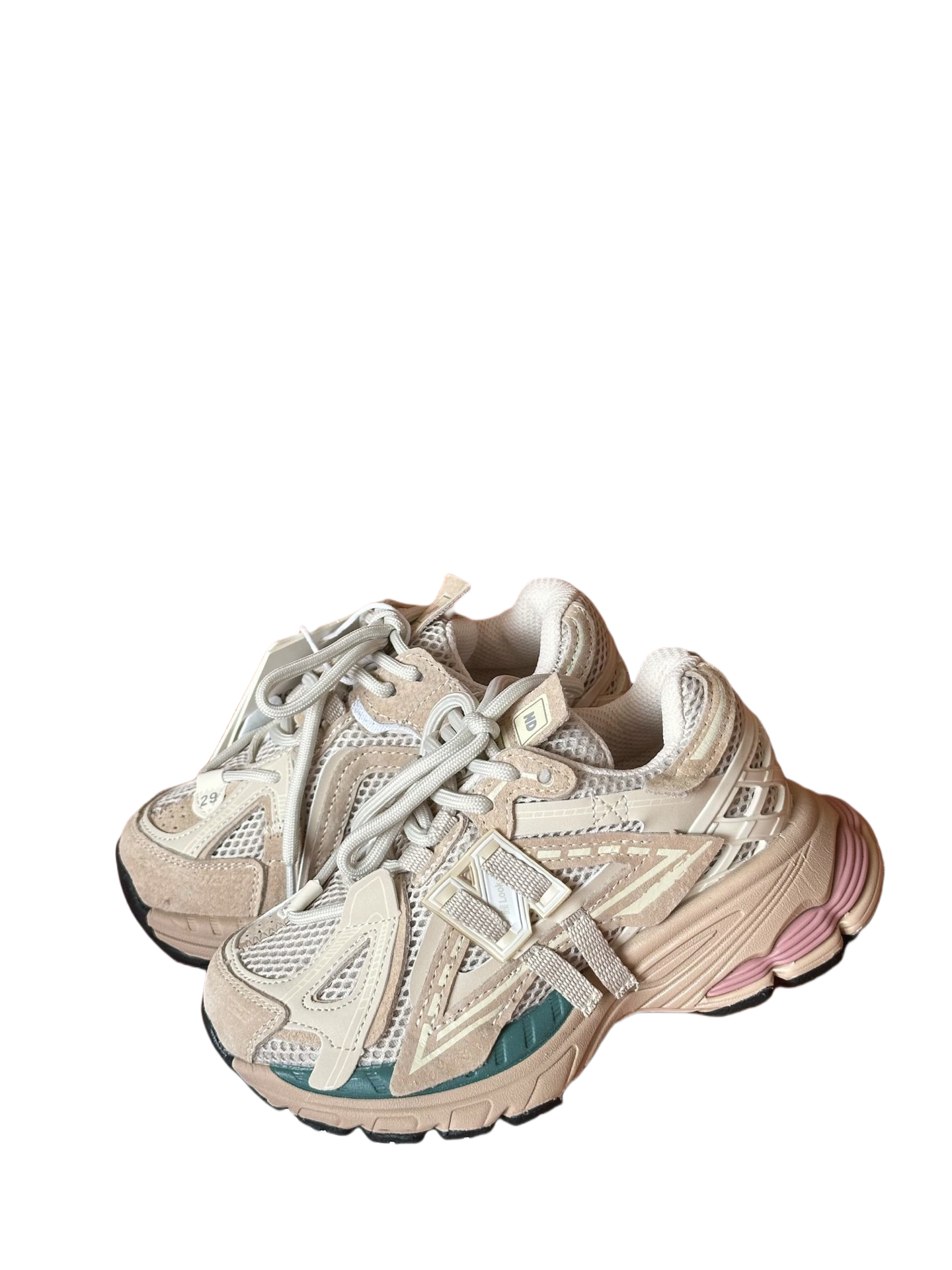 New Balance 1960 Kids Sneaker Grey Green Pink