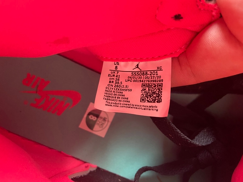 Air Jordan 1 High OG Bio Hack   555088-201