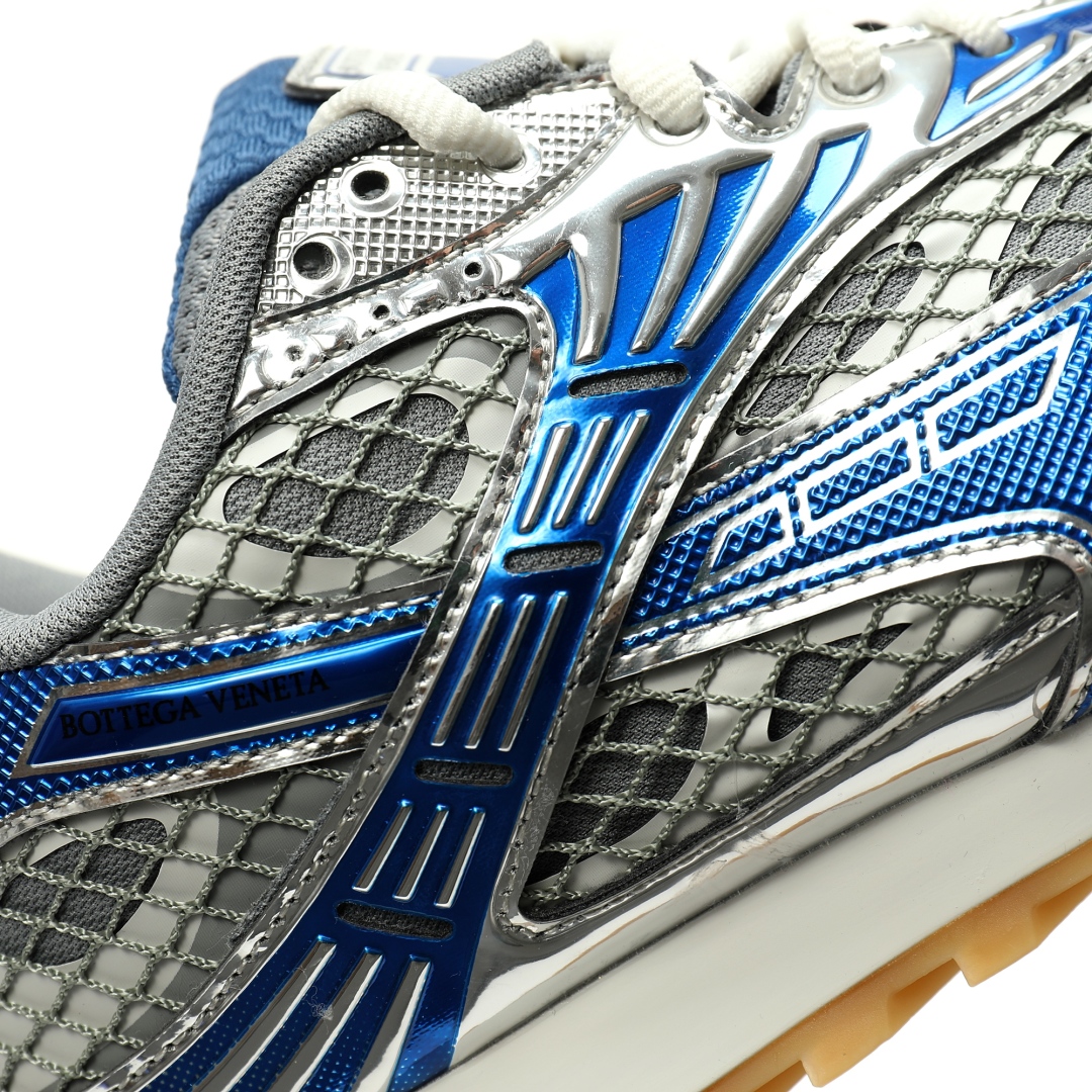 Bottega Veneta Orbit Lace-up Low Sneakers Blue 741357v2x401375