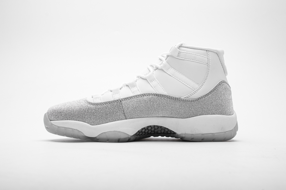 WMNS Air Jordan 11 Retro White Metallic Silver AR0715-100
