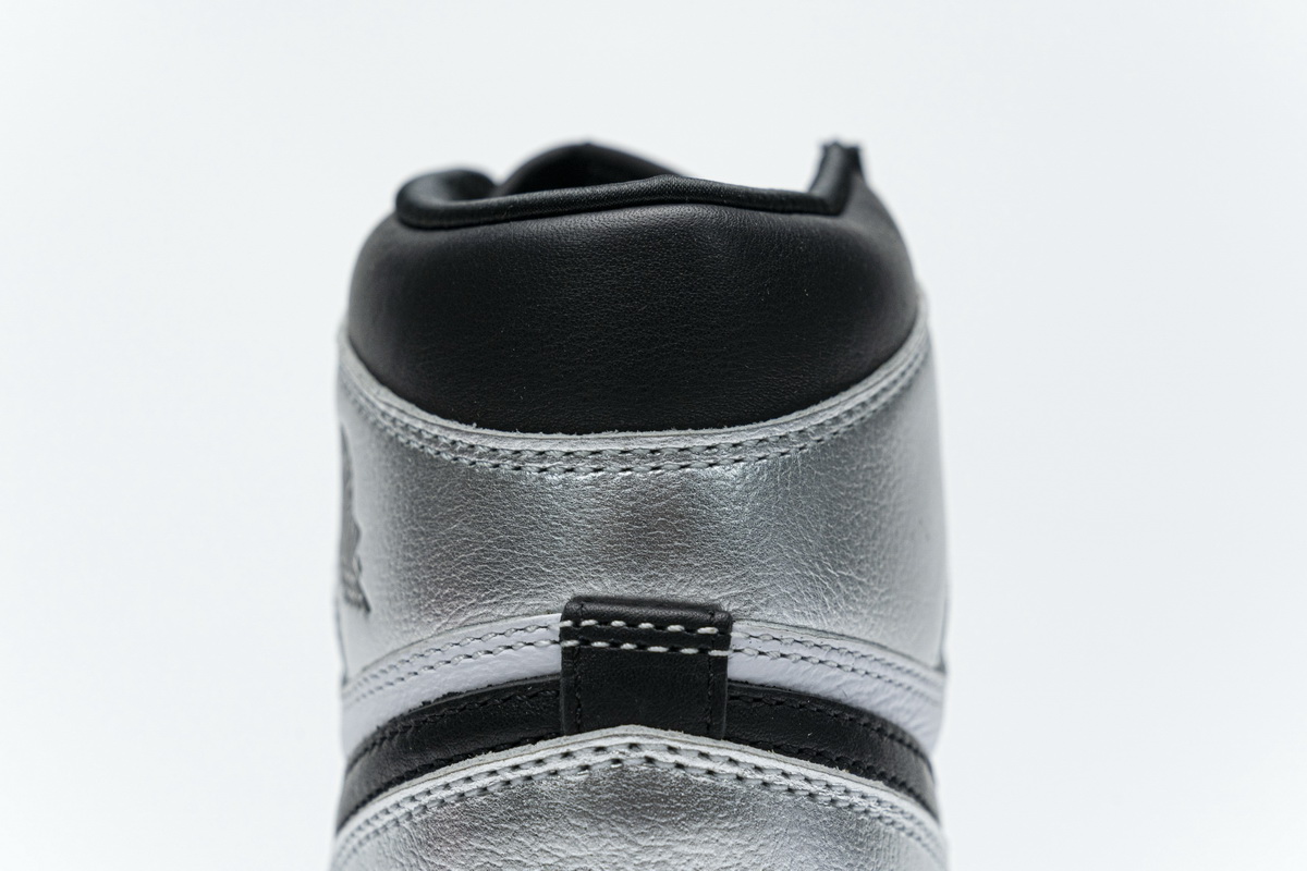 PK GOD   Air Jordan 1 High Silver Toe CD0461-001