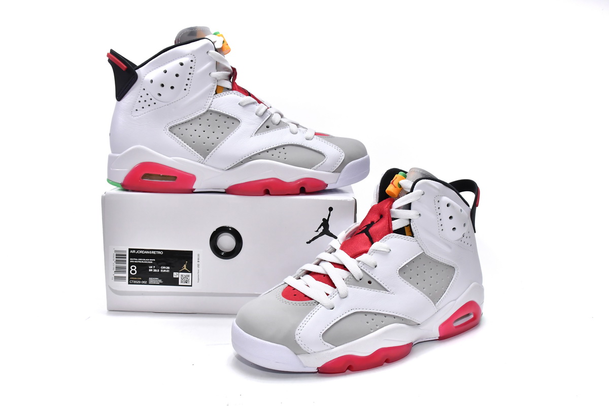 Air Jordan 6 Retro Hare Neutral Grey  CT8529-062