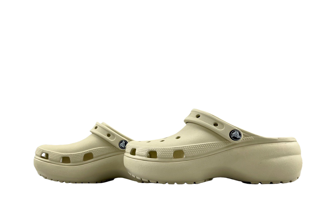 Crocs Classic Platform Clog Bone 206750-2Y2
