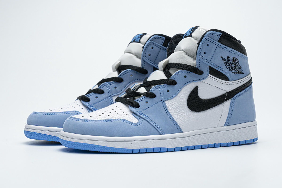PK GOD  Air Jordan 1 High OG University Blue 555088-134