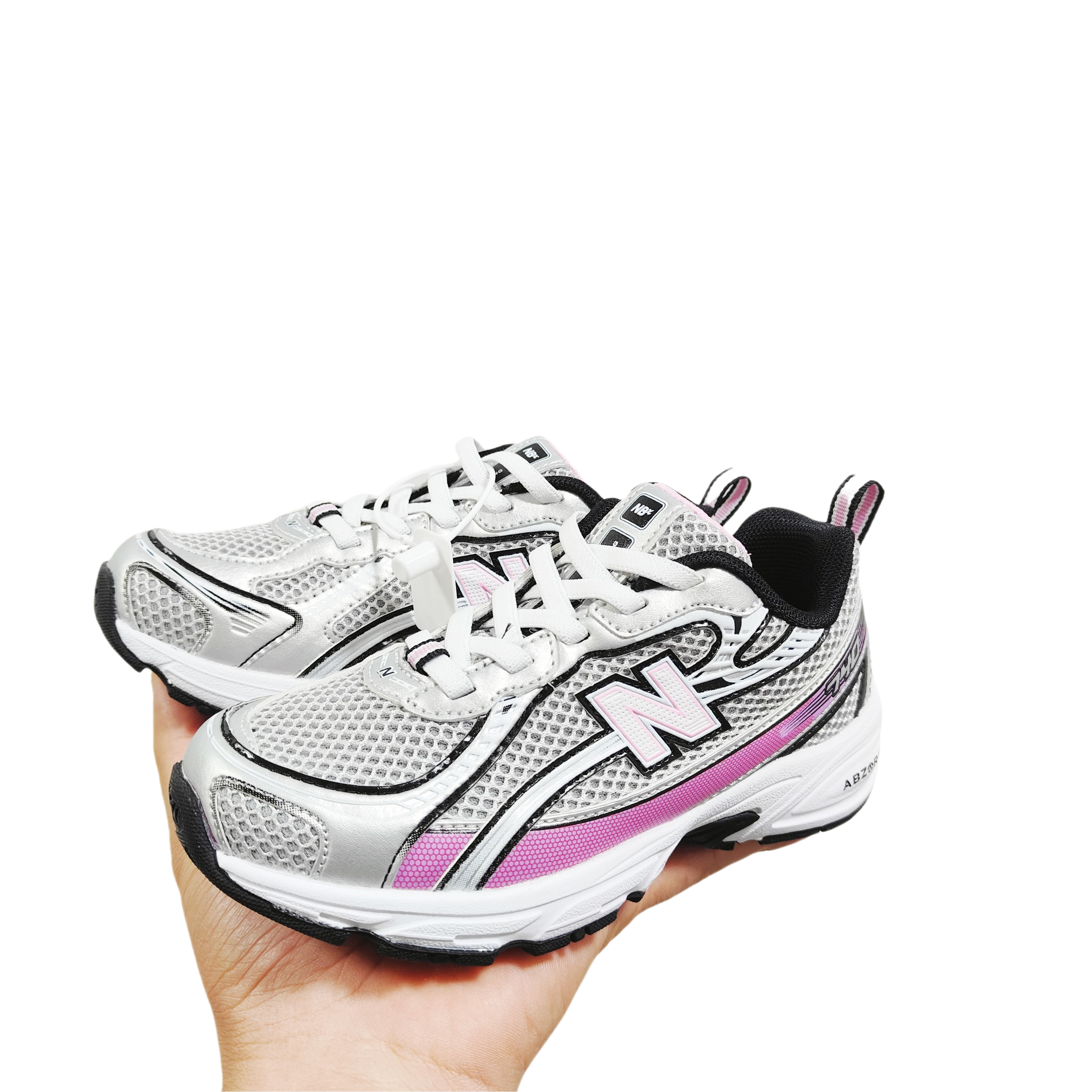 New Balance 740 Kids Sneaker Gray Pink