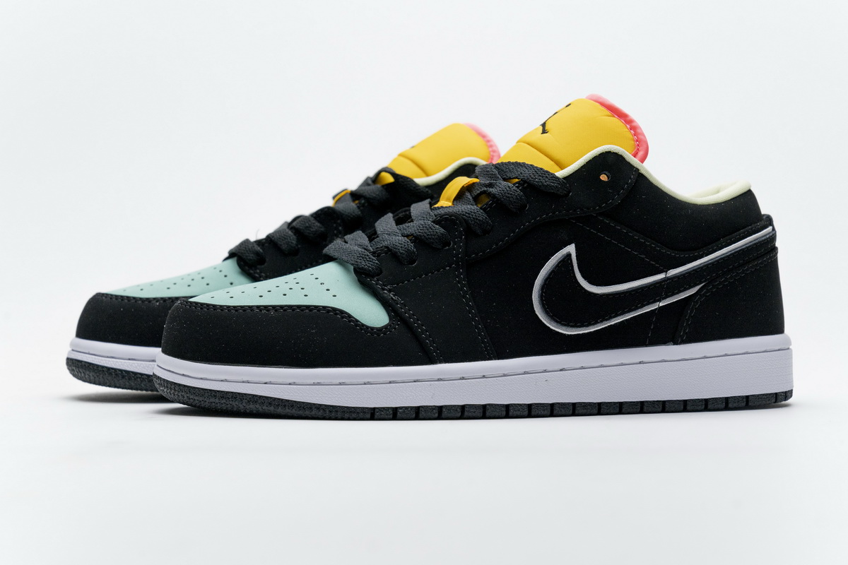 Air Jordan 1 Low SE Pink Orange Blue  CK3022-013