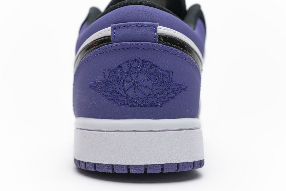 Air Jordan 1 Low Court Purple  553558-125