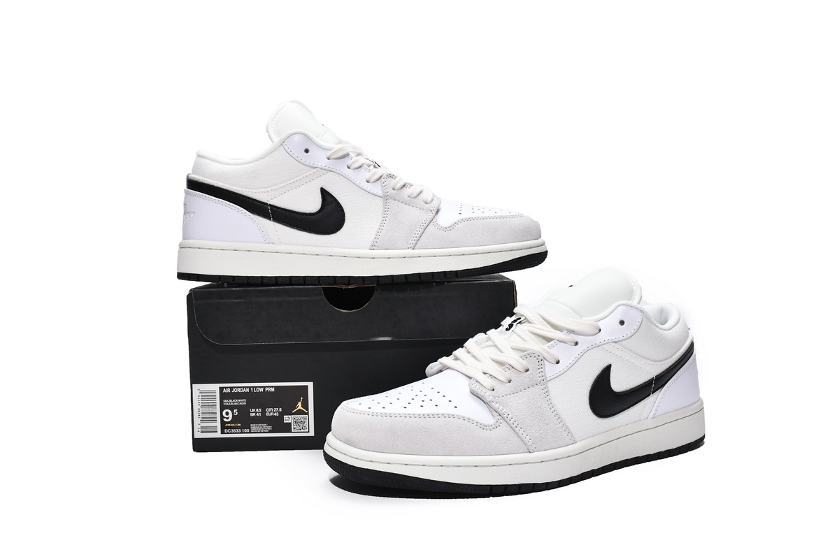 Air Jordan 1 Low BaiheiXiao Paris  DC3533-100