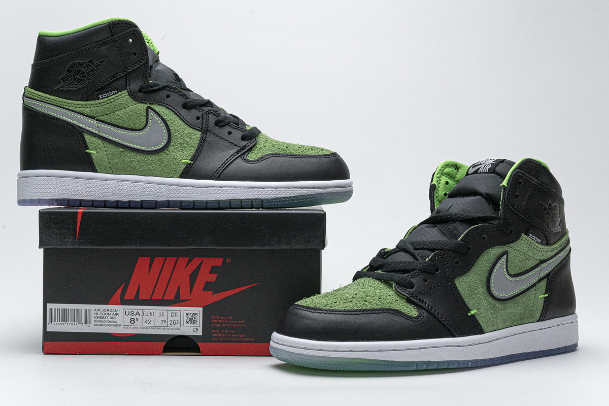 Air Jordan 1 High Zoom  Rage Green  CK6637-002