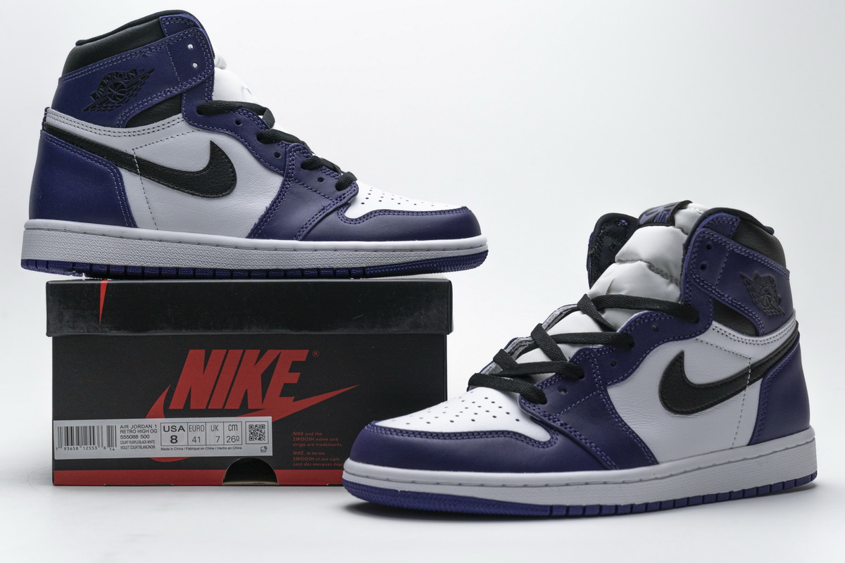 Air Jordan 1 High OG “Court Purple   555088-500