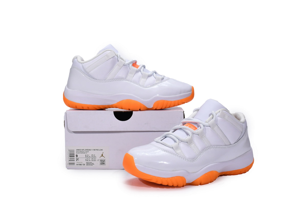 Air Jordan 11 Retro Low Bright Citrus AH7860-139