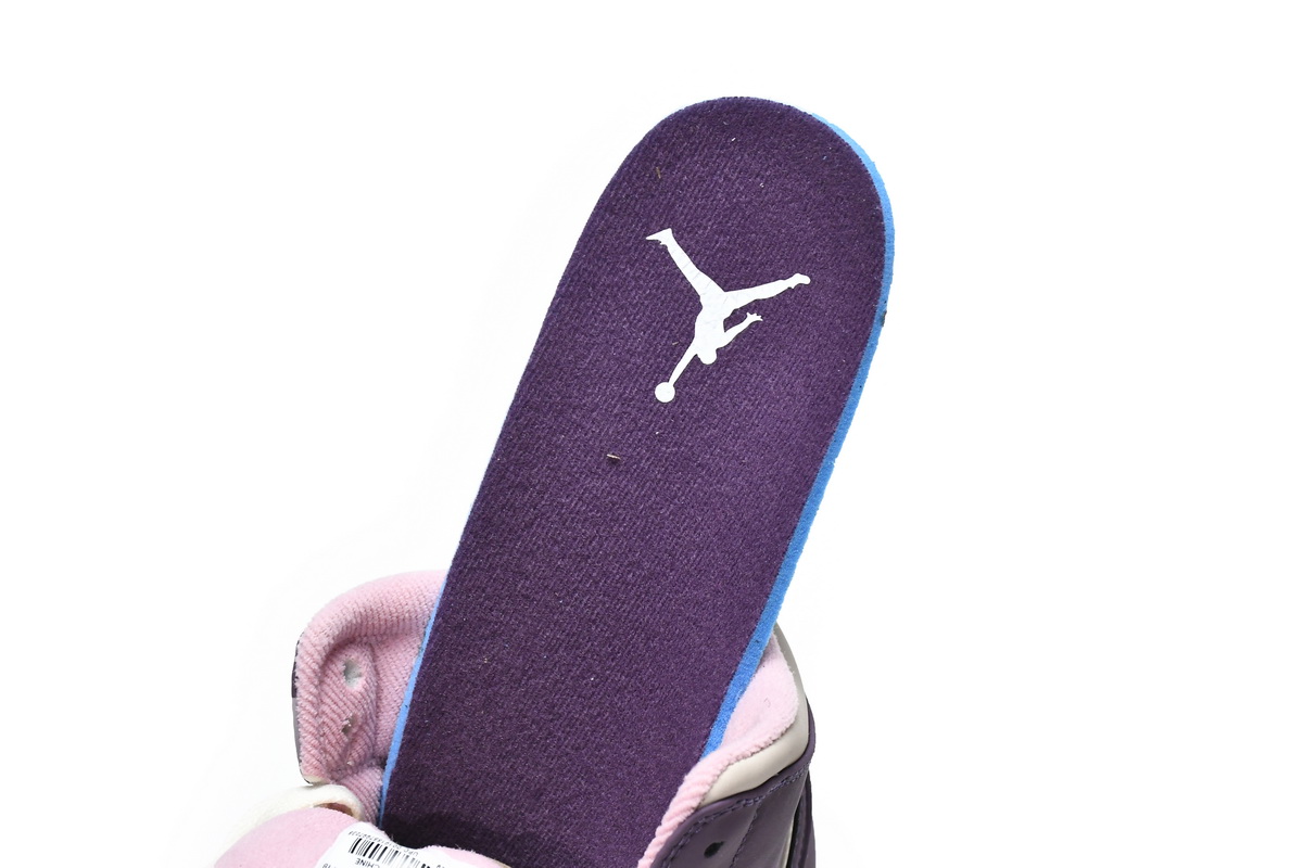 Air Jordan 1 Mid GS Pro Purple 555112-500