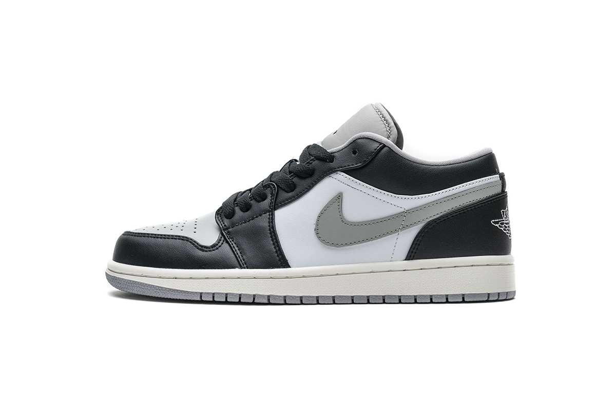 Air Jordan 1 Low Light Smoke Grey   553558-039