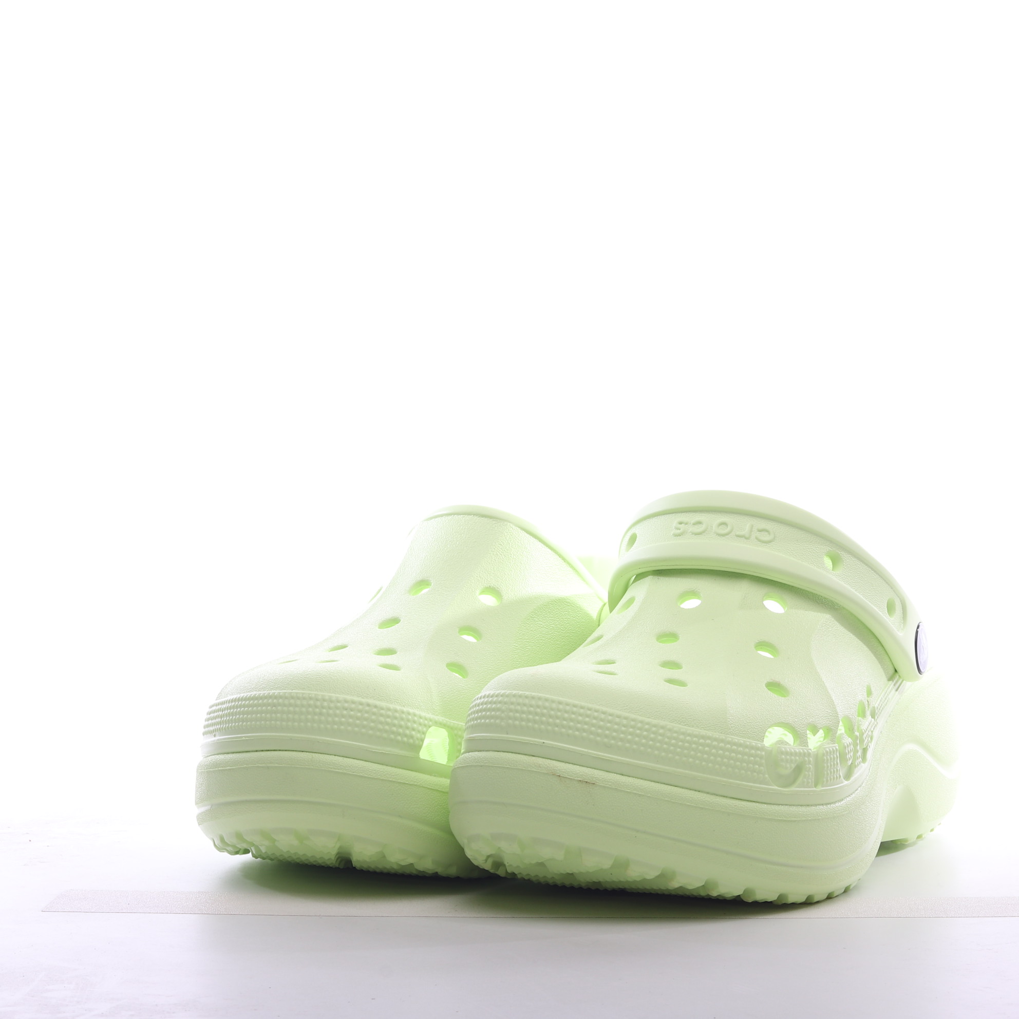 Crocs Baya Platform Clog Green 208186-335