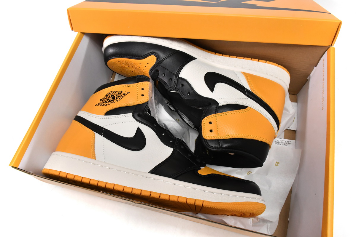 Air Jordan 1 High OG Yellow Toe Taxi 555088-711