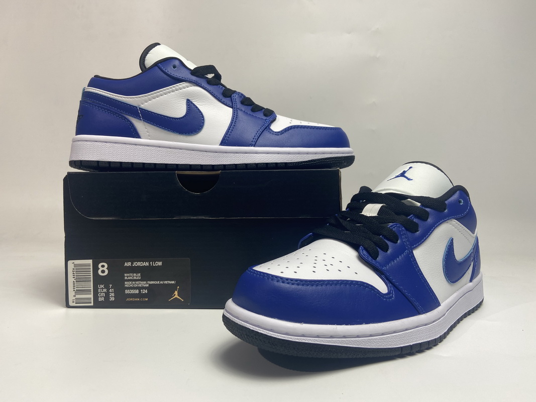 Air Jordan 1 Low Game Royal  553558-124