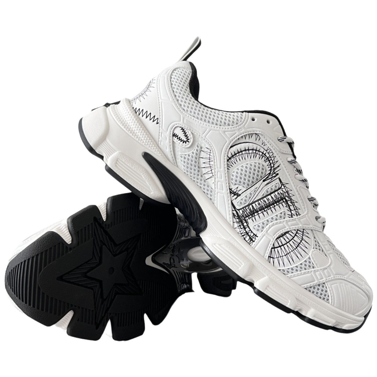 Dior Cono 24ss Sneaker Gray KCK414TRM-S19W