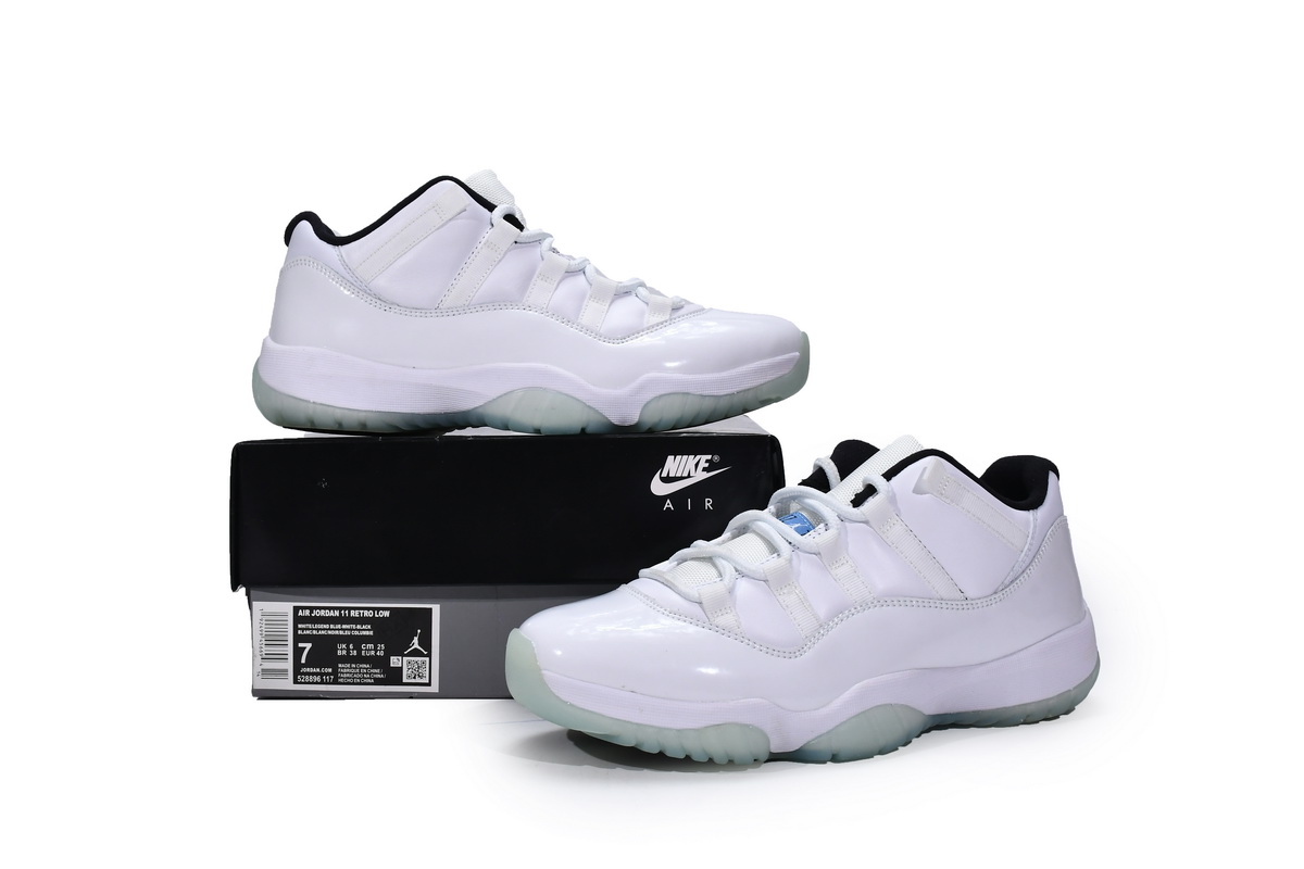 Air Jordan 11 Retro Low Legend Blue 528896-117