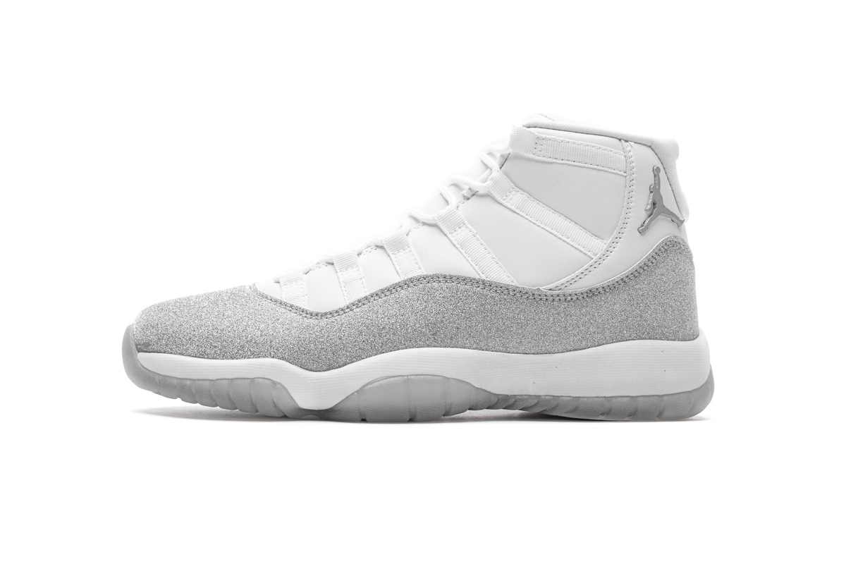 WMNS Air Jordan 11 Retro White Metallic Silver AR0715-100
