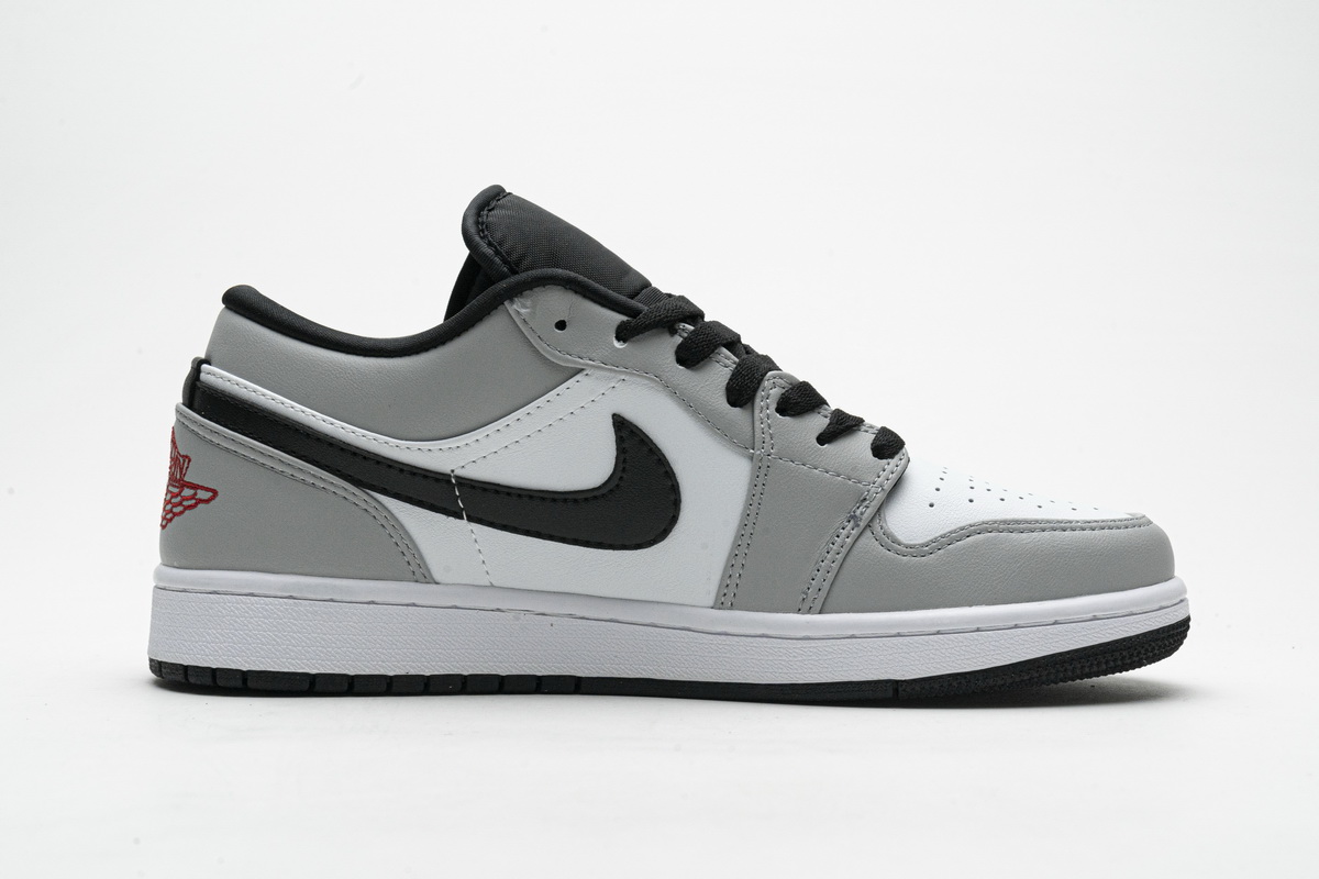 Air Jordan 1 Low Light Smoke Grey  553558-030