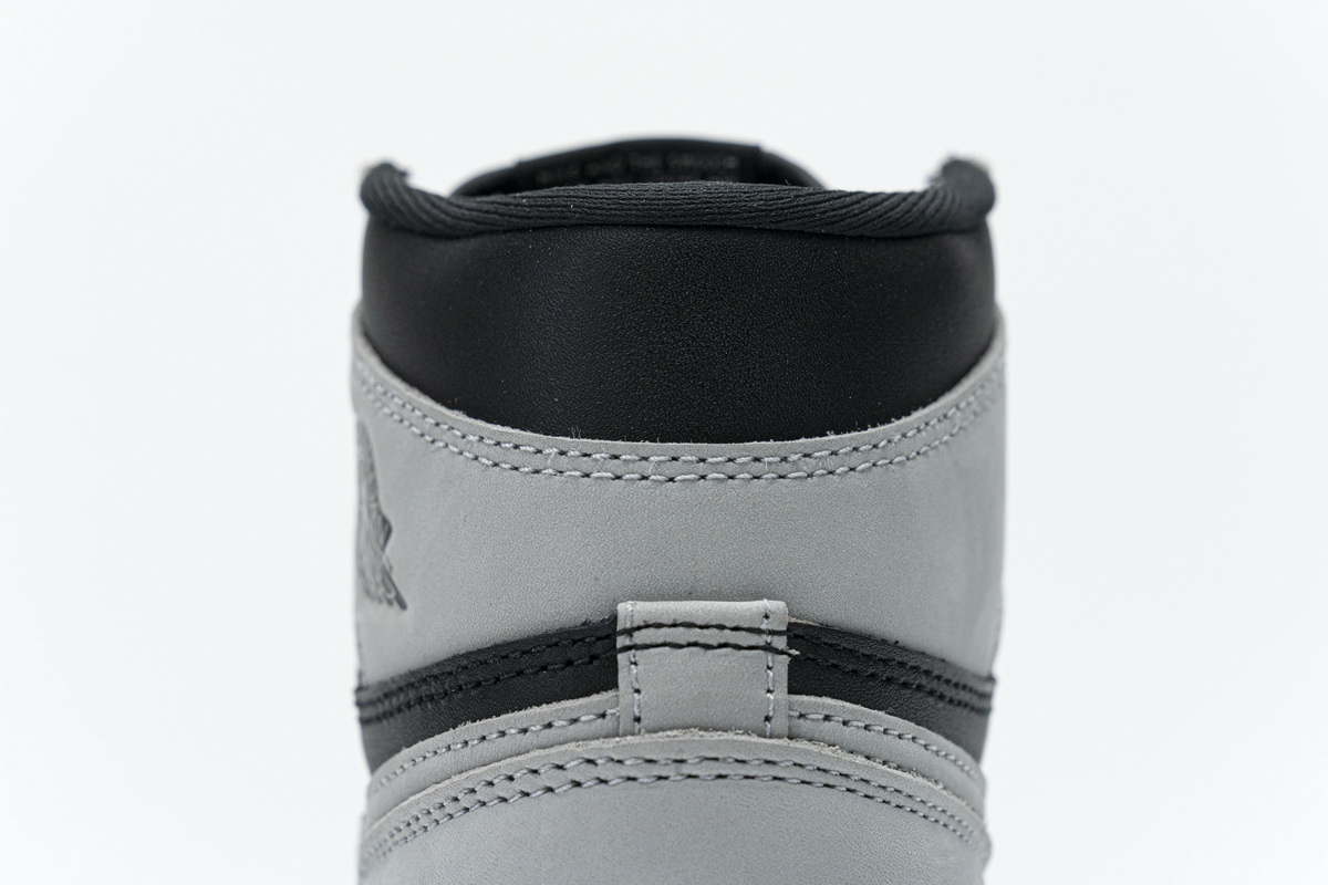 H12 Air Jordan 1 Shadow 2.0 Black Light Smoke Grey 555088-035