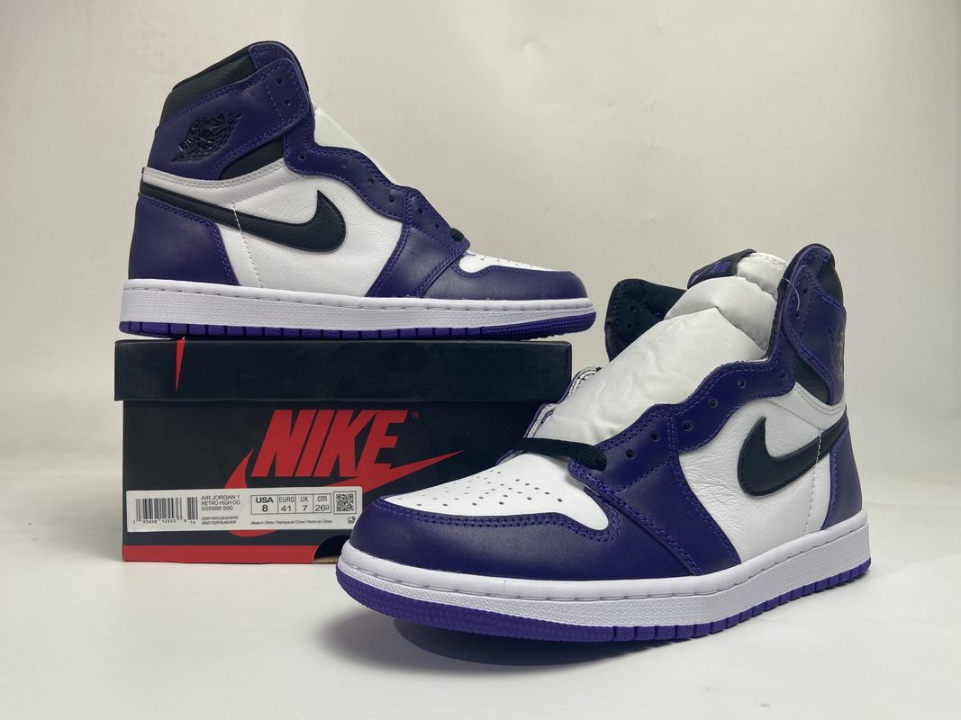 Air Jordan 1 High OG Court Purple   555088-500