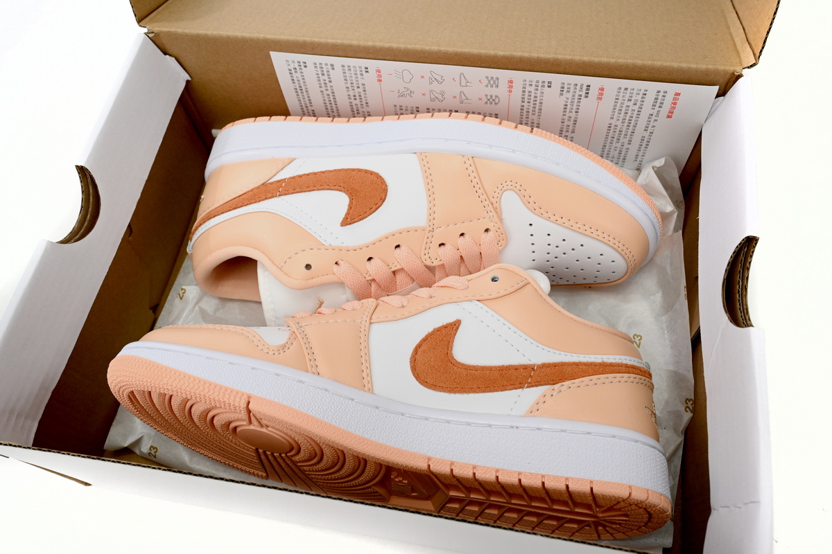 Travis Scott x Air Jordan 1 Low Pink Orange DC0774-801
