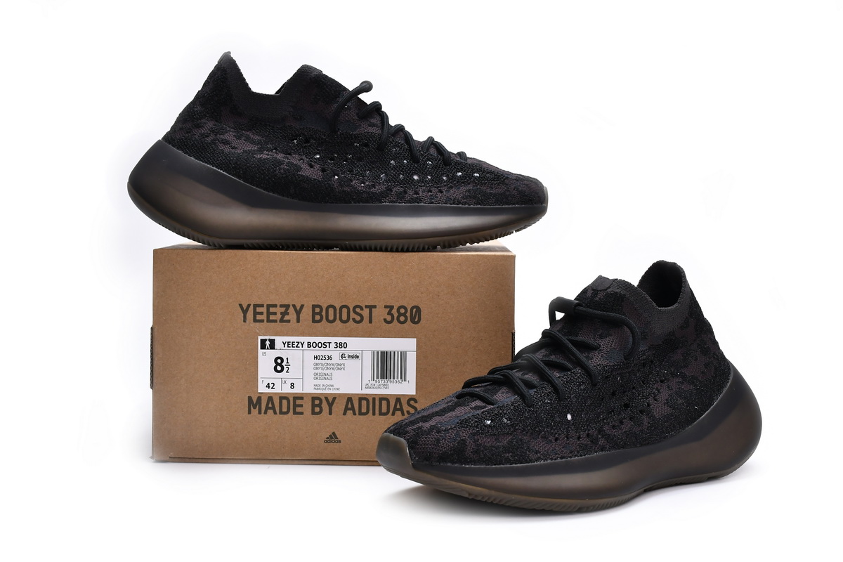 adidas Yeezy Boost 380 Reflective Onyx    H02536