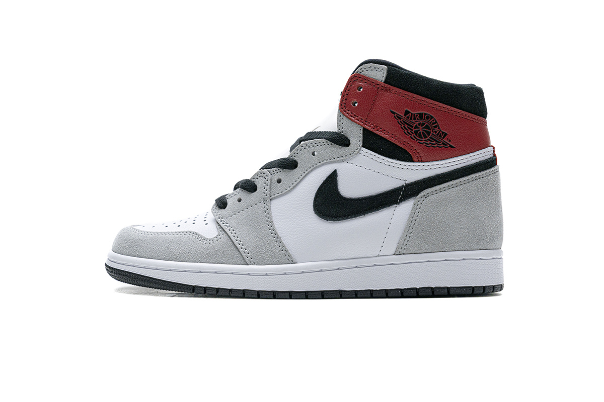 Air Jordan 1 High Smoke Grey Red  555088-126