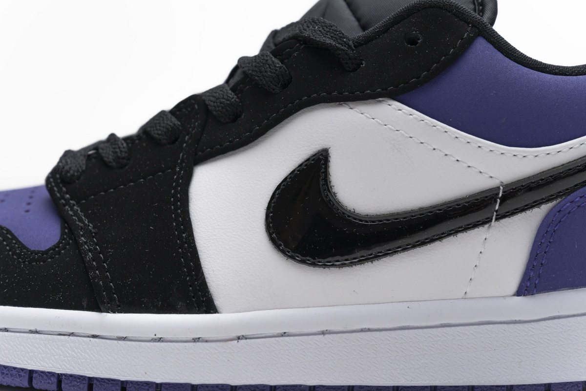 Air Jordan 1 Low Court Purple  553558-125