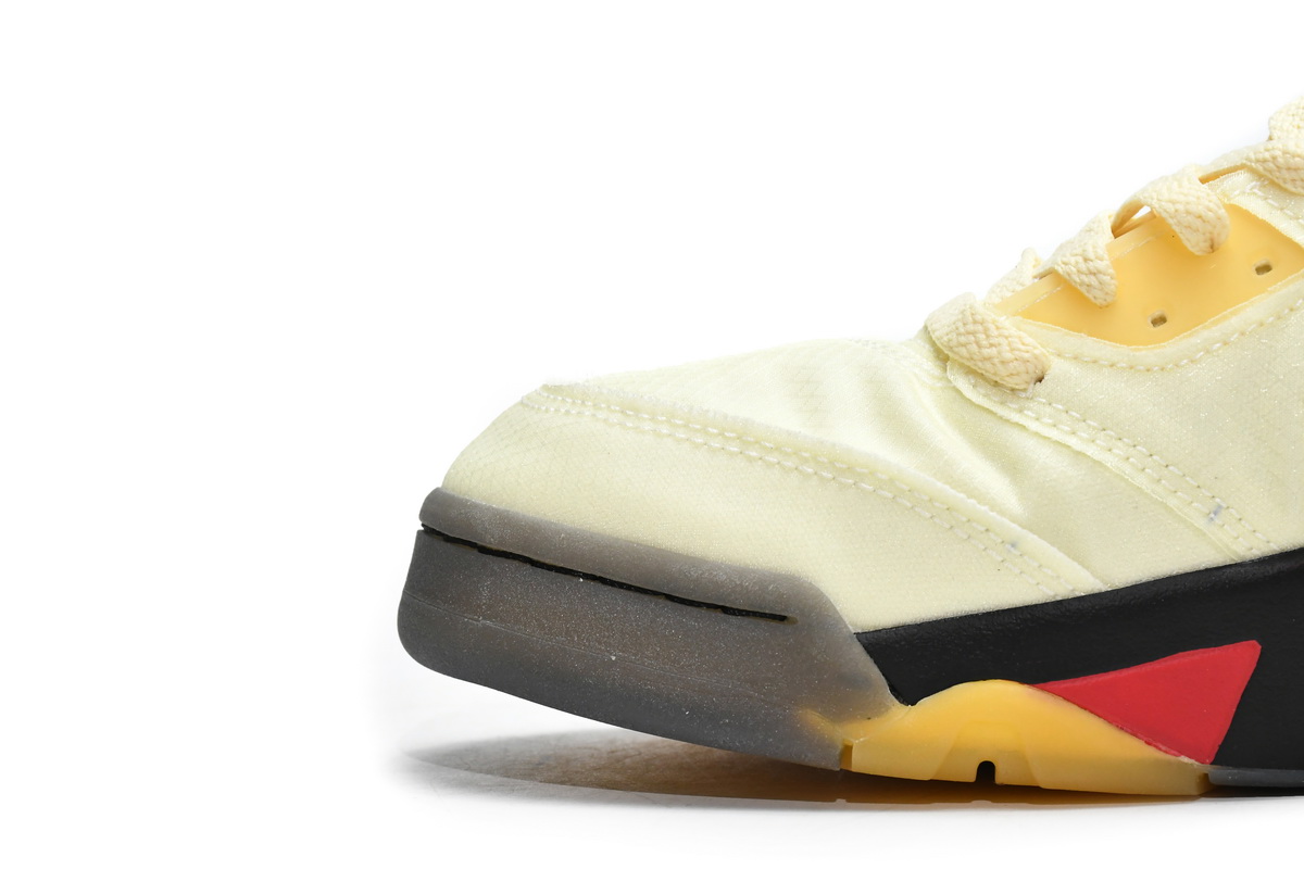 OFF White x Air Jordan 5 Retro SP Sail  DH8565-100