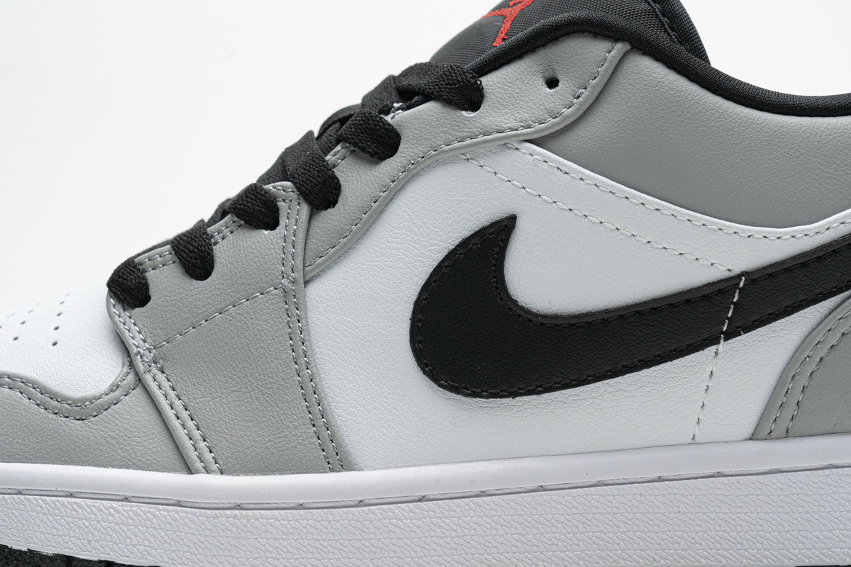 Air Jordan 1 Low Light Smoke Grey  553558-030