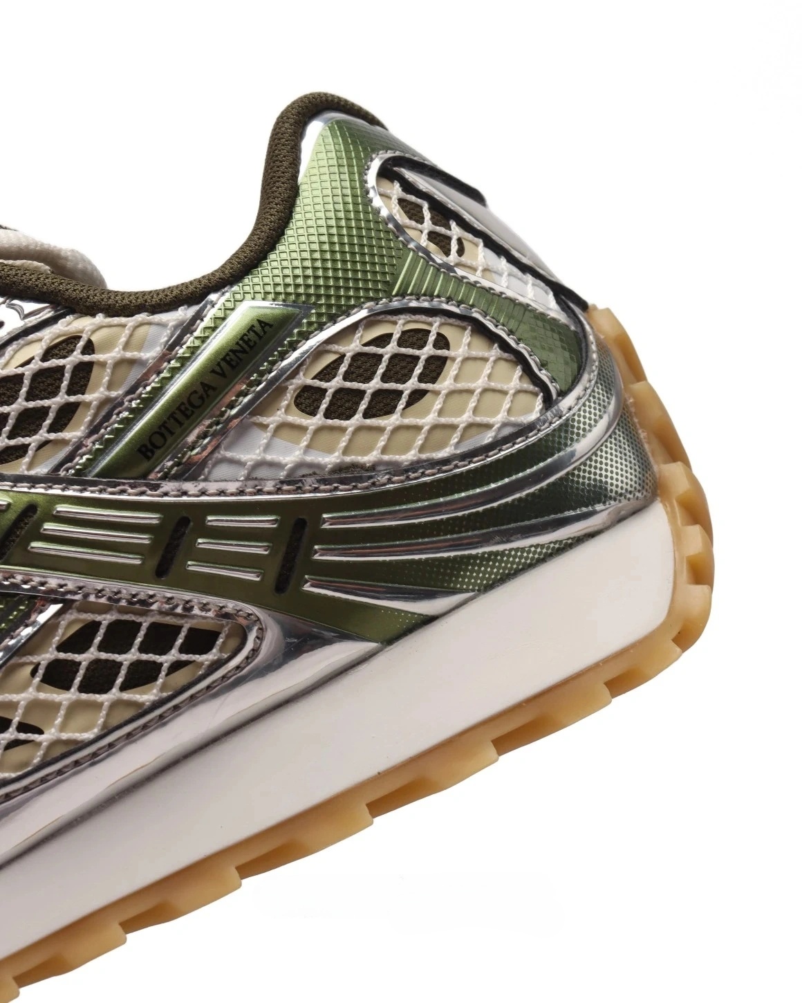 Bottega Veneta Orbit Lace-up Low Sneakers Mud 741357V2X402848