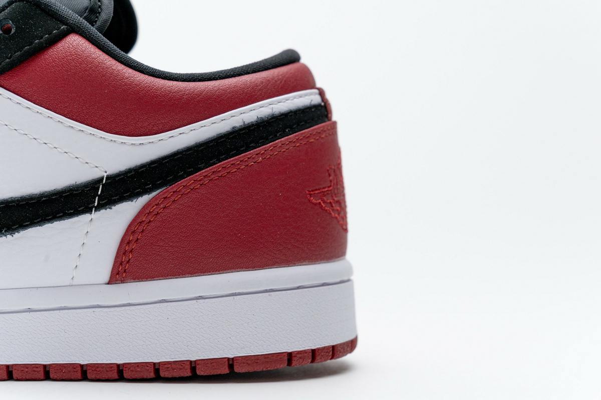 Air Jordan 1 Low Black Toe  553558-116