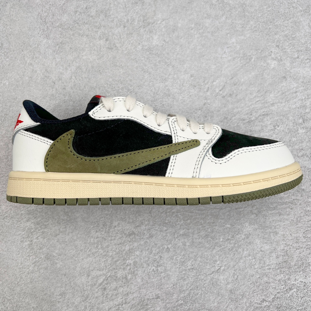 Travis Scott x Air jordan 1 Low OG Olive DZ4137-106
