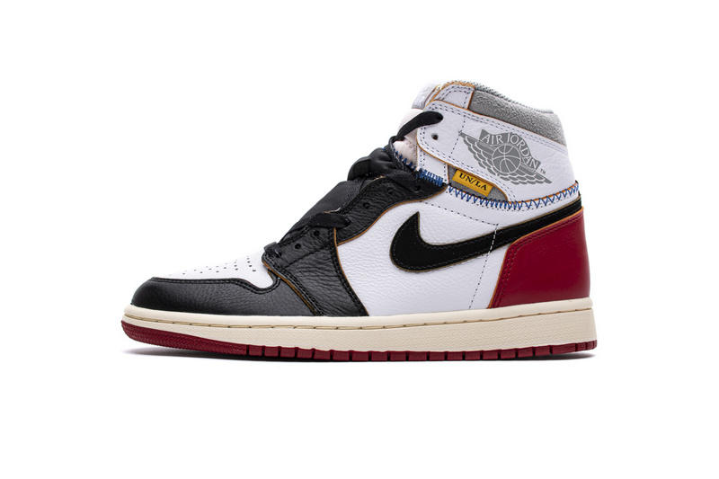 Union X Air Jordan 1 OG Hi Retro“Black Toe” BV1300-106